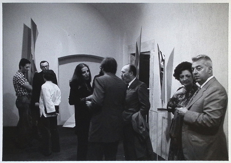 Inaugurazione della mostra di Nino Perizi